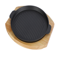 BBQ Plate with Wood bracket from MMCIS China, The best import service in China. Import your  products from us.